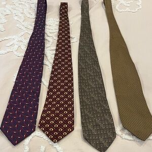 VINTAGE Ties Set of 4